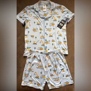 NWT Construction Vehicles Pajamas